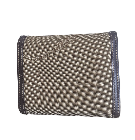 Prada Logo Jacquard Compact Wallet - 30631