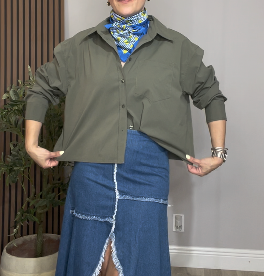 Olive Utility Shirt - 33527