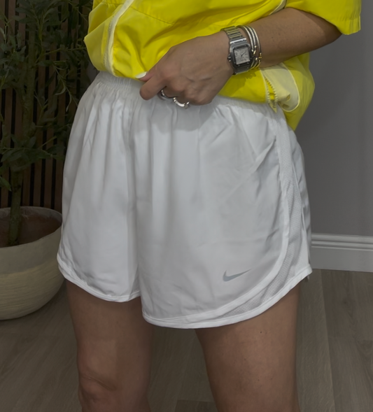 White Athletic Shorts - 32745