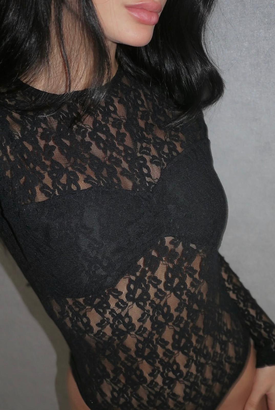 Sheer Lace Statement Body - 34196