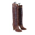 Valentino Runway Lace Knee-High Boots – 30902