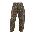 Leopard Print Wide-Leg Jeans - 31518