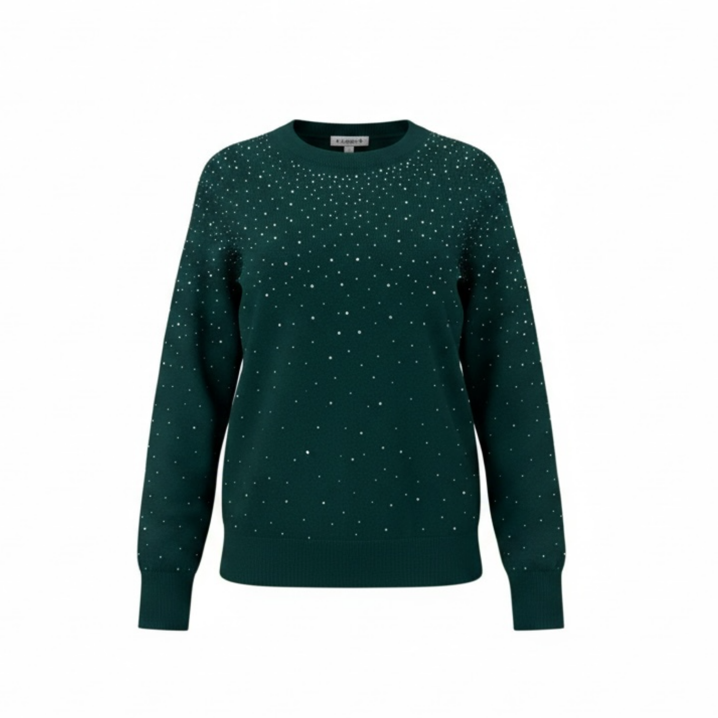 Camibuso verde con brillos - 31989