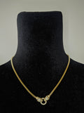Luxe Panther Head Chain Necklace - 33278