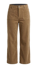 High-Rise Corduroy Wide-Leg Pants - 34067