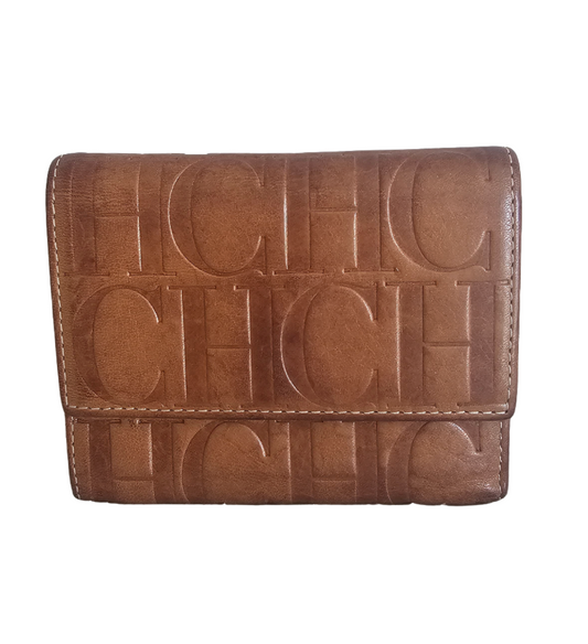 Carolina Herrera CH Monogram Embellished Wallet - 30630