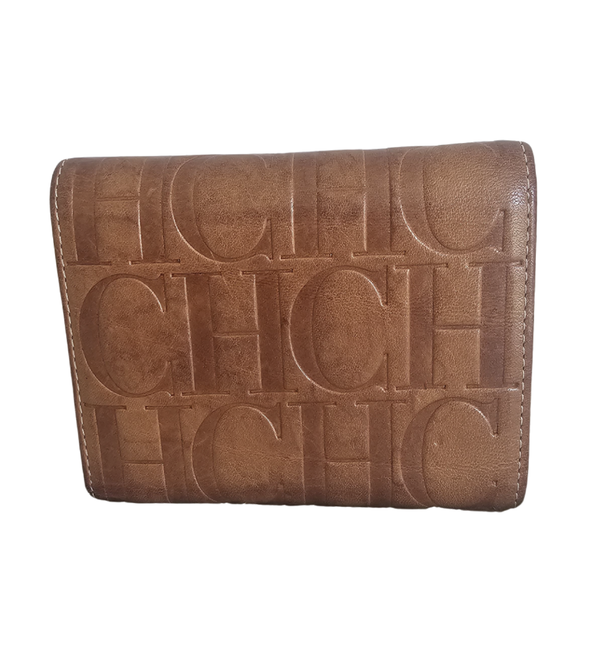 Carolina Herrera CH Monogram Embellished Wallet - 30630