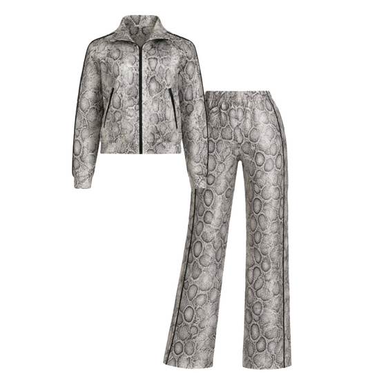 Satin Animal Print Set - 30609