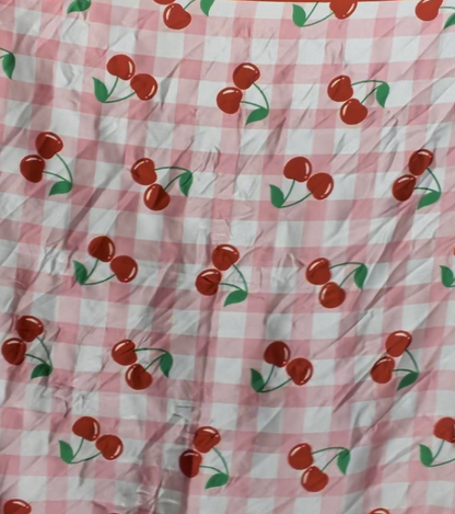 Cherry Gingham  Scarf - 33552