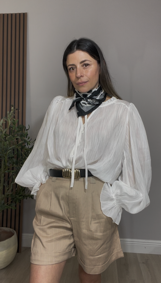 Romantic Statement Blouse – 33412 - 33413