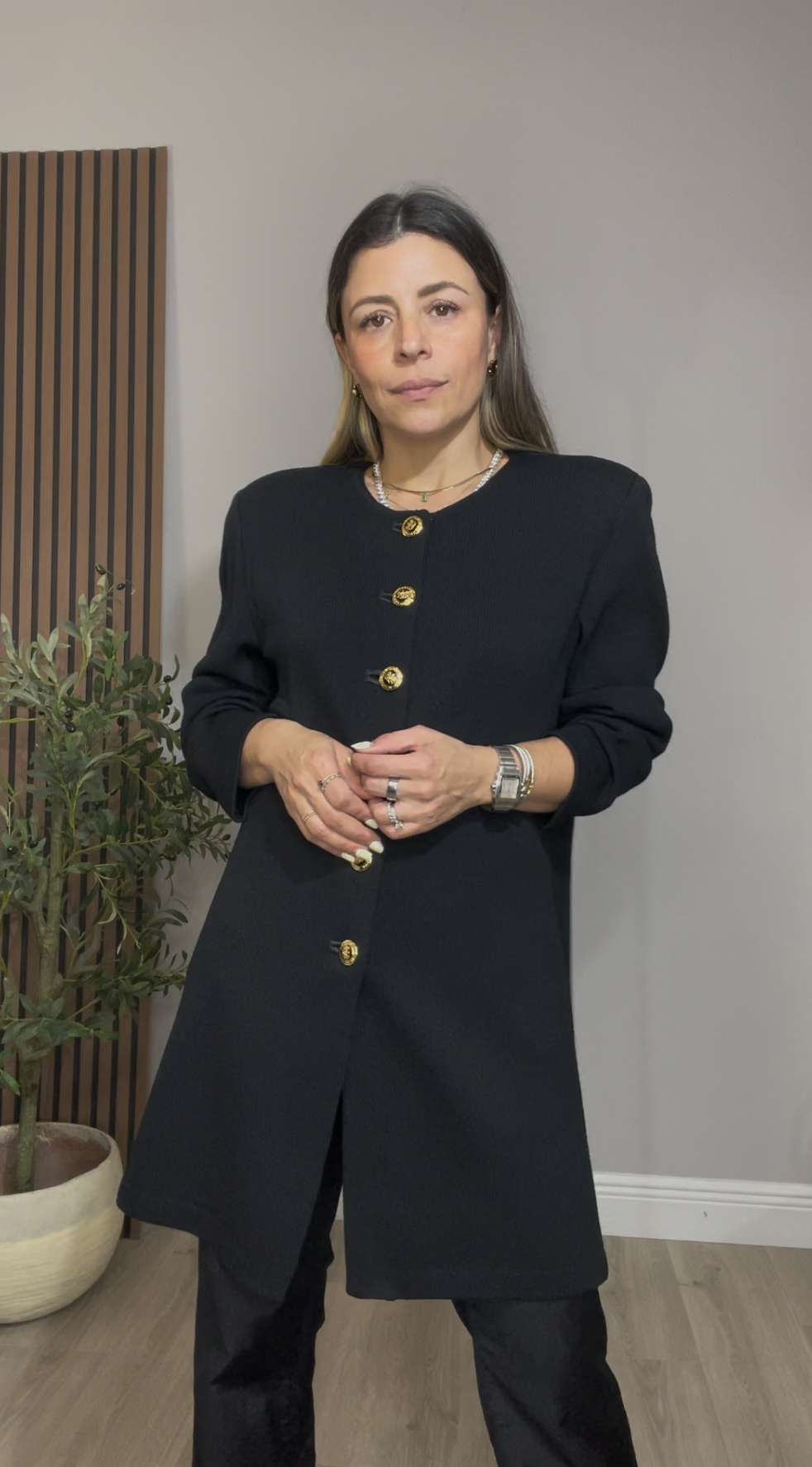 St. John Knit Coat – Timeless Luxury - 24631
