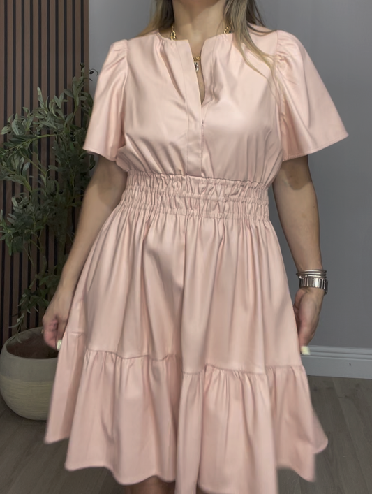 Anthropologie Faux Leather Dress - 33484