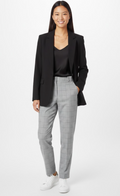 WILFRED Agency Single-Button Black Blazer -  32690