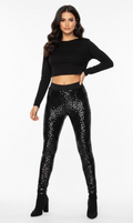 DOLCE & GABBANA Sequin Embellished Leggings - 30668