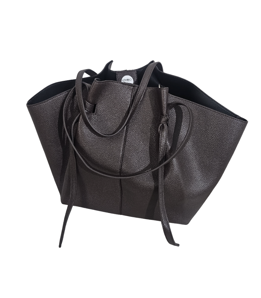 Metallic Winged Tote - 33980