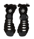 Tory Burch Black Lace-Up Gladiator Sandals - 30488