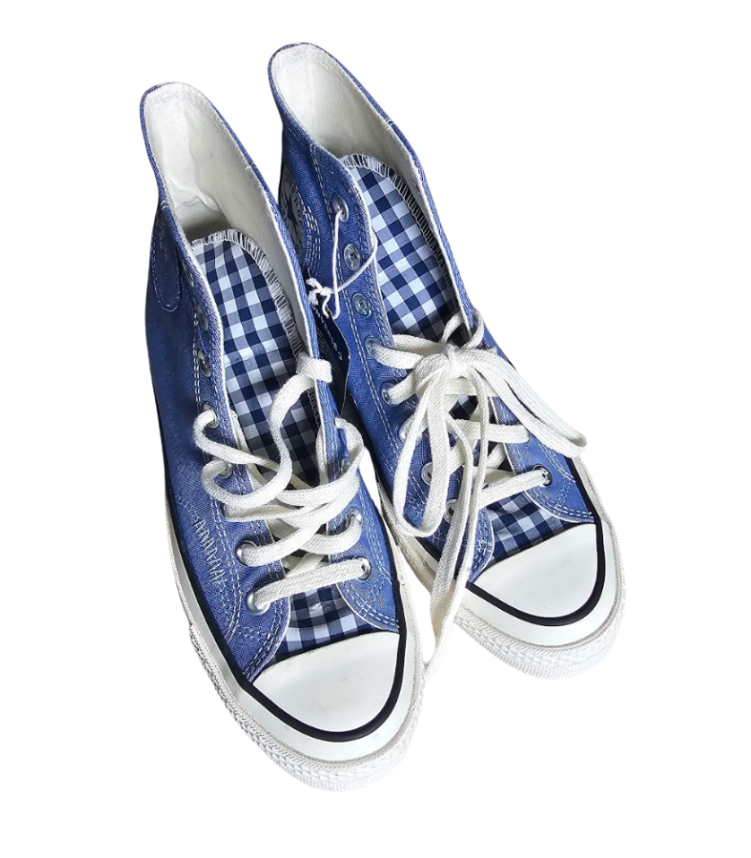 Converse Chuck 70 Gingham Denim High-Tops - 33172