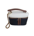 Two-Tone Modern Vanity Handbag - 32814