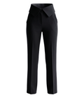 Satin Waistband Tailored Trousers - 30692