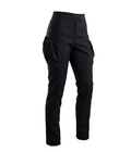 Avant-Garde Black Trousers with Ruched Bubble Pockets - 5530