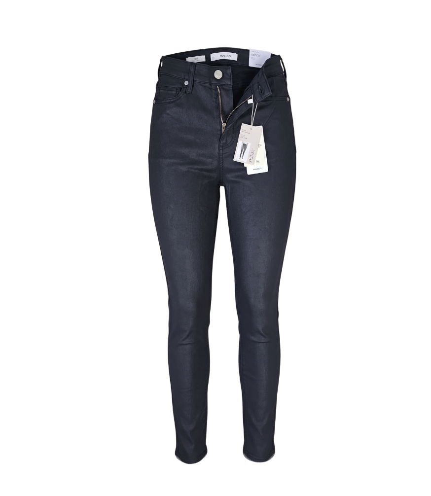 Mango Coated Skinny Jeans - 9607