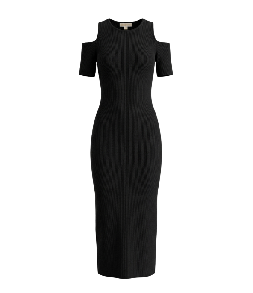 Michael Kors Cold-Shoulder Dress -  5546