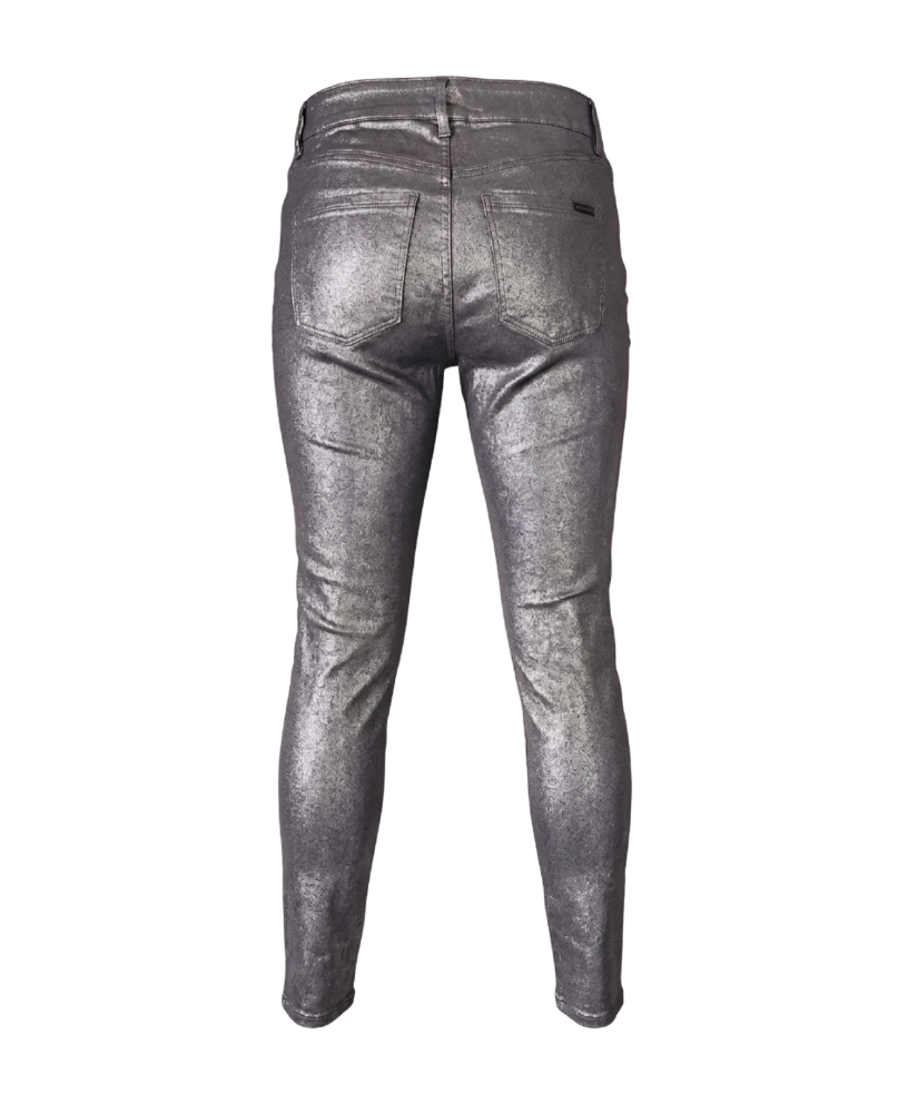 White House Black Market Metallic Skinny Pants - 11044