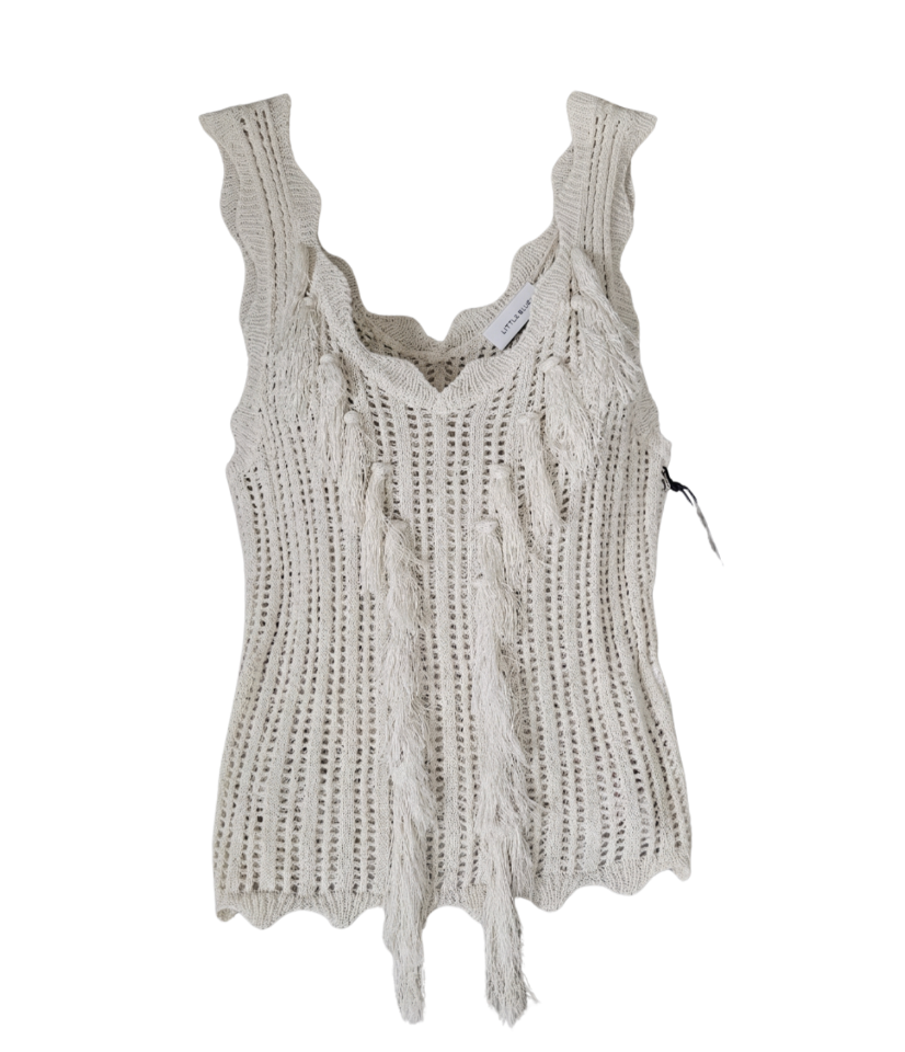 LINEANDDOT Open-Knit Tank Top - 34357