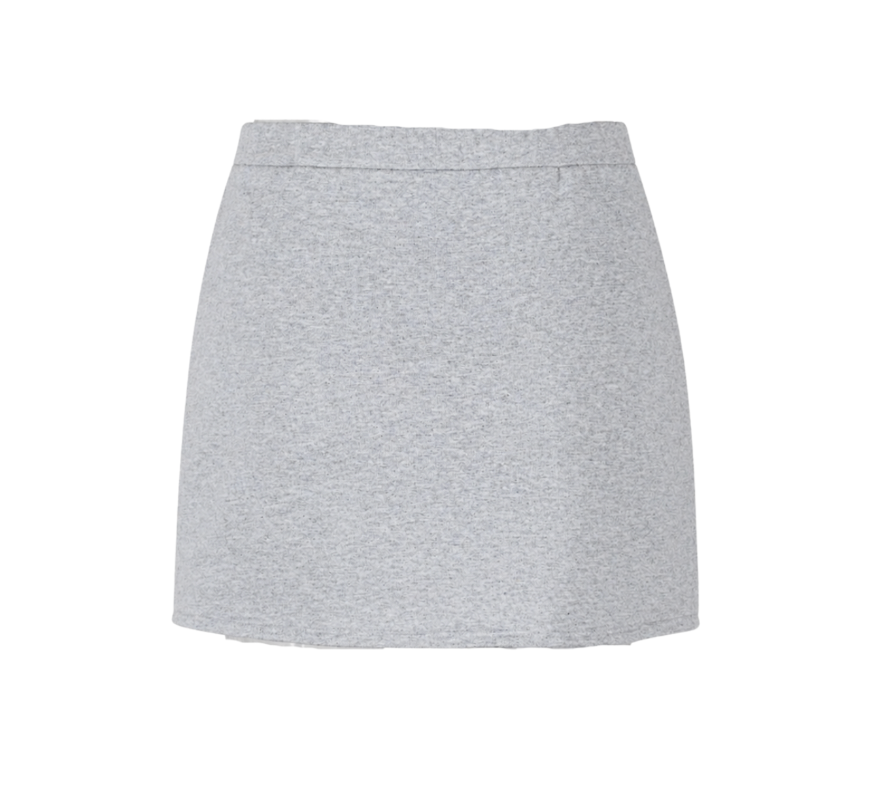 Embellished Knit Mini Skirt - 34249