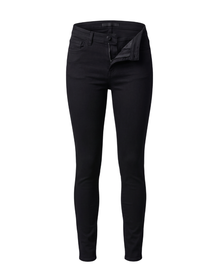 J Brand High-Rise Skinny Jeans in Black - 8274