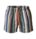 Vibrant Striped Swim Shorts - 33077