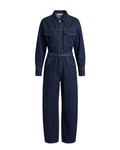 Dark Wash Denim Utility Jumpsuit - 31314