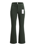 Sophisticated Olive Green Flared Trousers - 32668