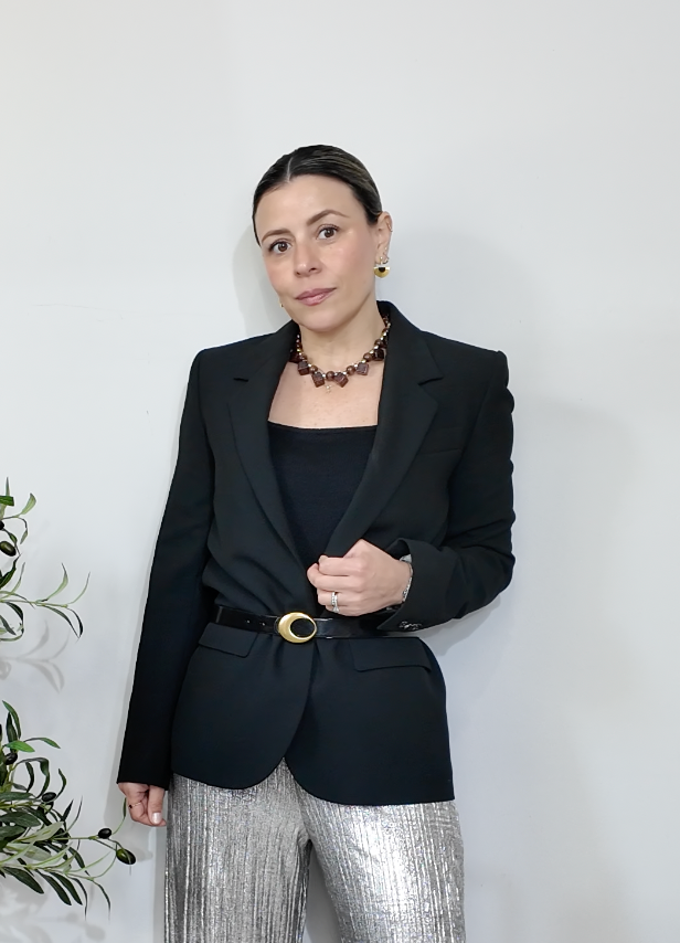 Black Tailored Blazer - 32690