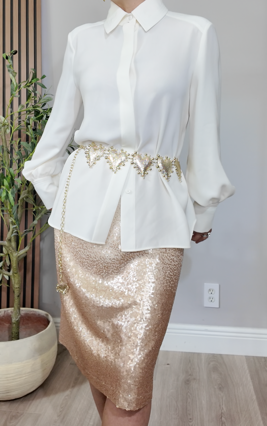 Sparkle and Shine Ombré Sequin Skirt - 34254