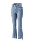 Anja Rock – Distressed Flare Blue Jeans - 31758