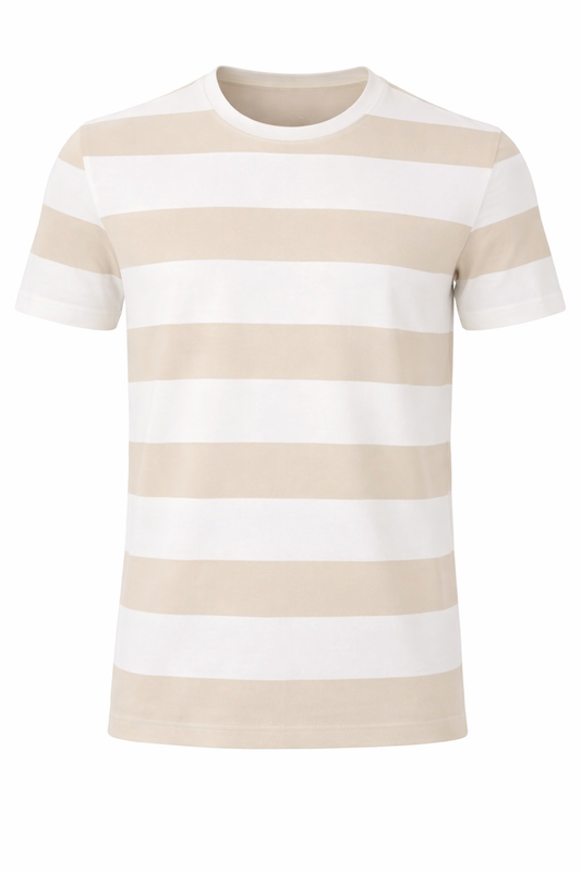Casual Stripe Essential T-Shirt - 34199