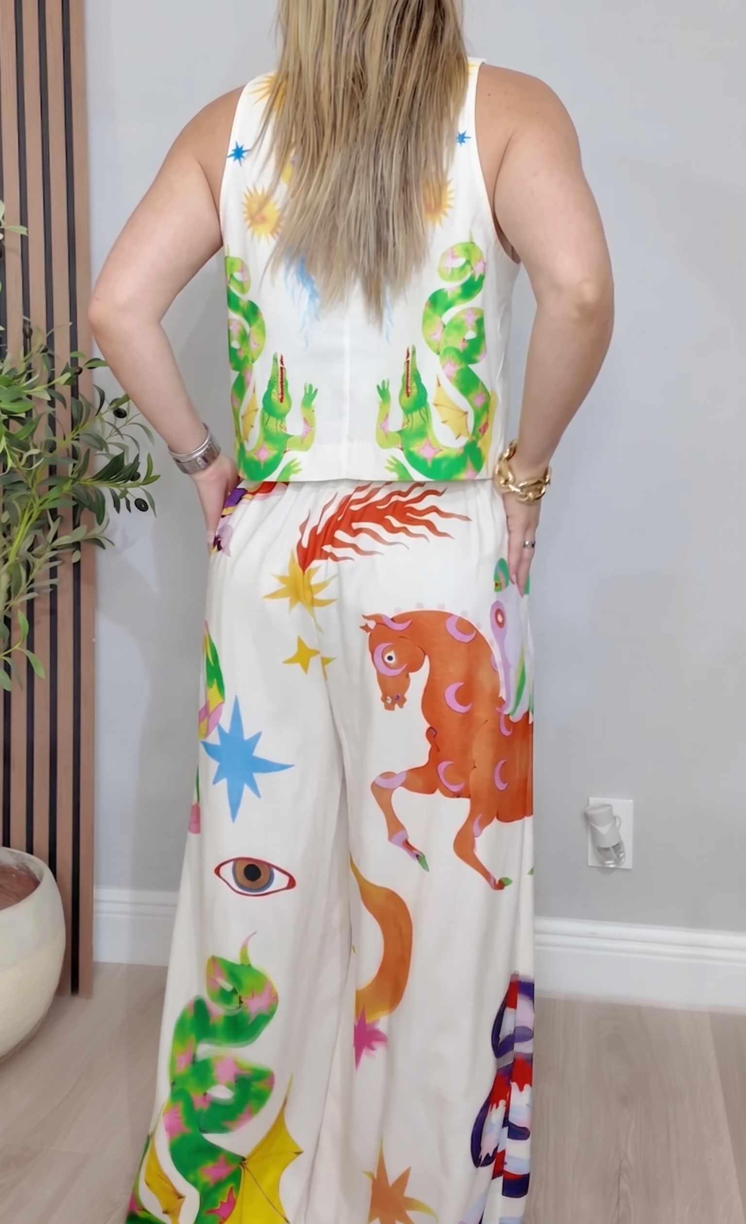 Celestial Creatures Illustrated Silk-Blend Set - 34298