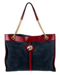 Gucci Rajah Large Suede Tote Bag - 29012