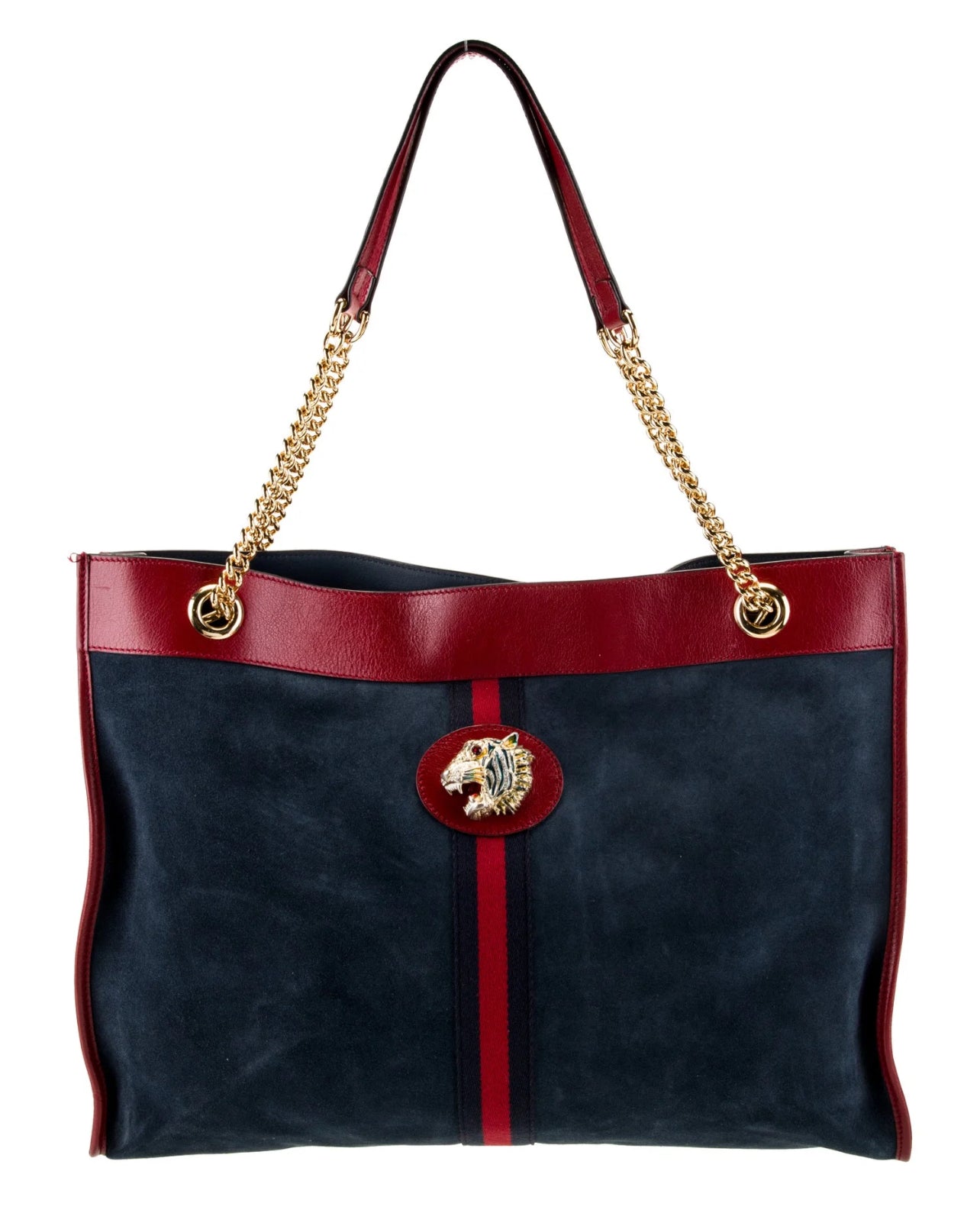 Gucci Rajah Large Suede Tote Bag - 29012