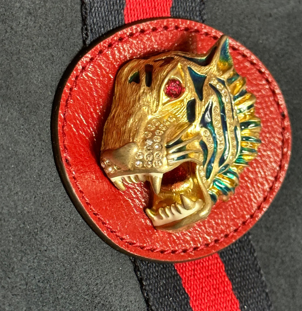 Gucci Rajah Large Suede Tote Bag - 29012