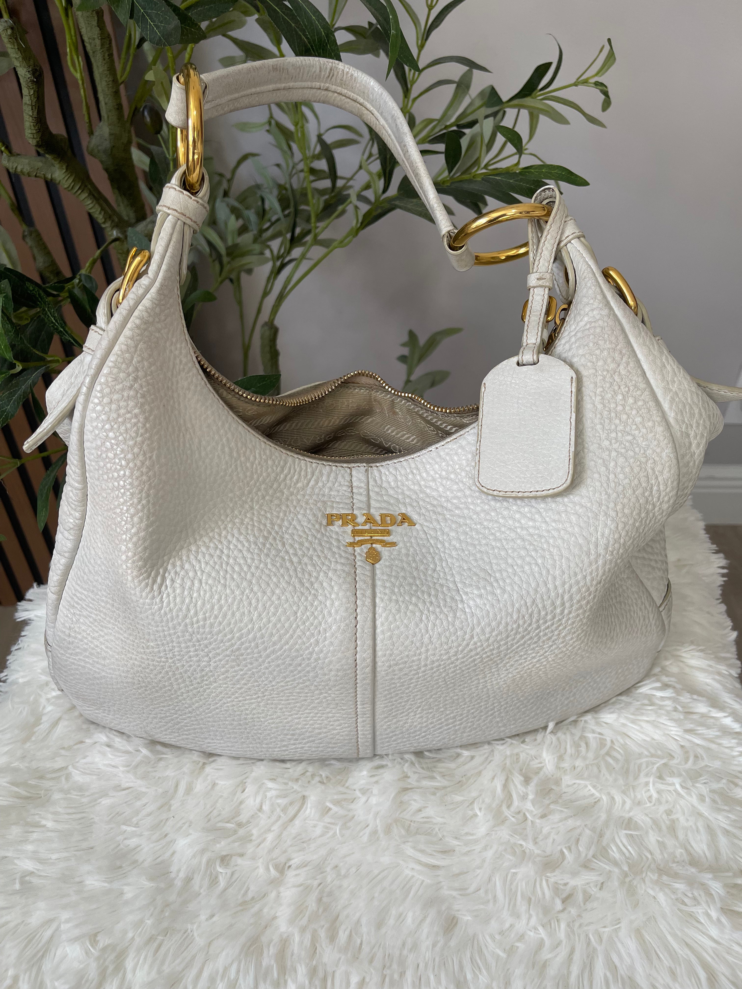 Prada Vitello Daino Hobo Bag - 25740
