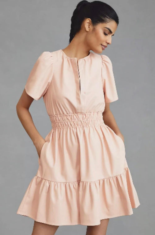 Anthropologie Faux Leather Dress - 33484