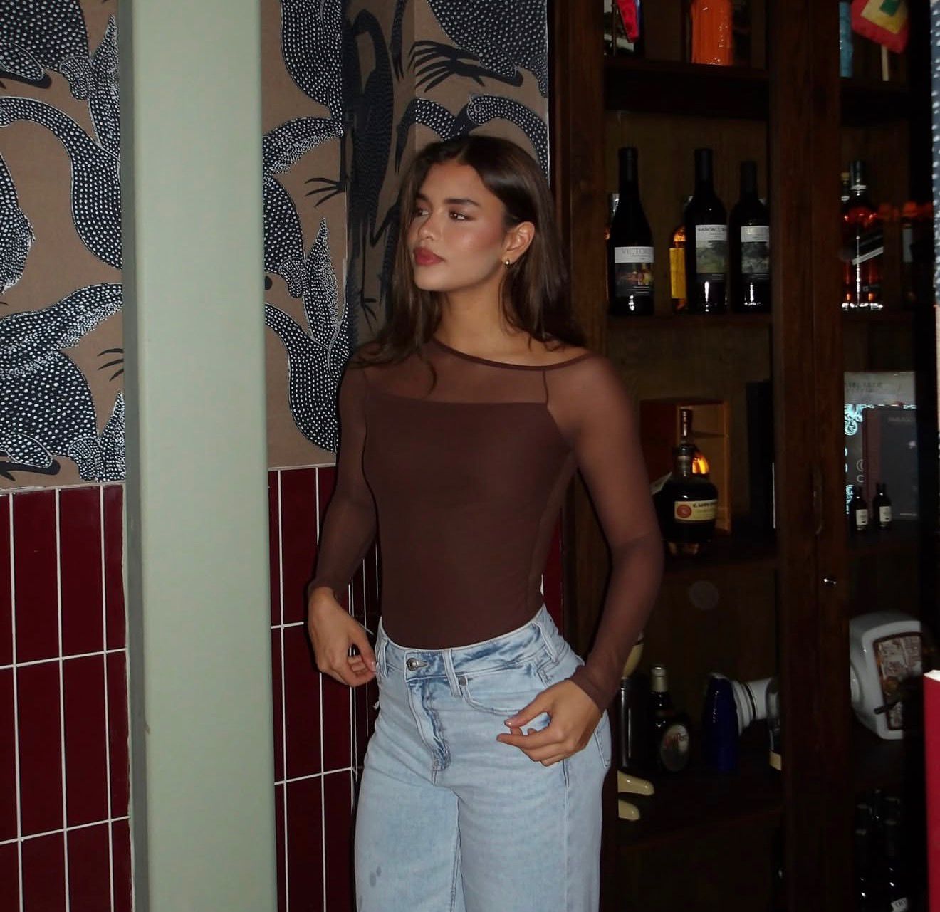 Sheer Elegance Mesh Bodysuit - 34193 - 34194 -34195