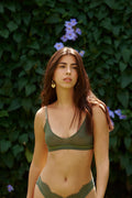 Serene Mesh Triangle Bralette -  34217
