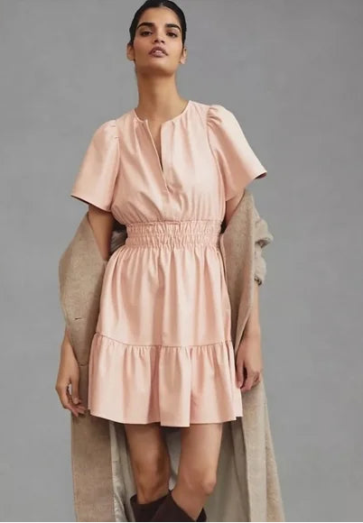 Anthropologie Faux Leather Dress - 33484